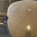 MADAME CACHET, Collection Tricot, Standing, ø40 cm, LINEN, incl adapter