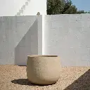 GRAZ POT Natural White - Ø58xH50 cm