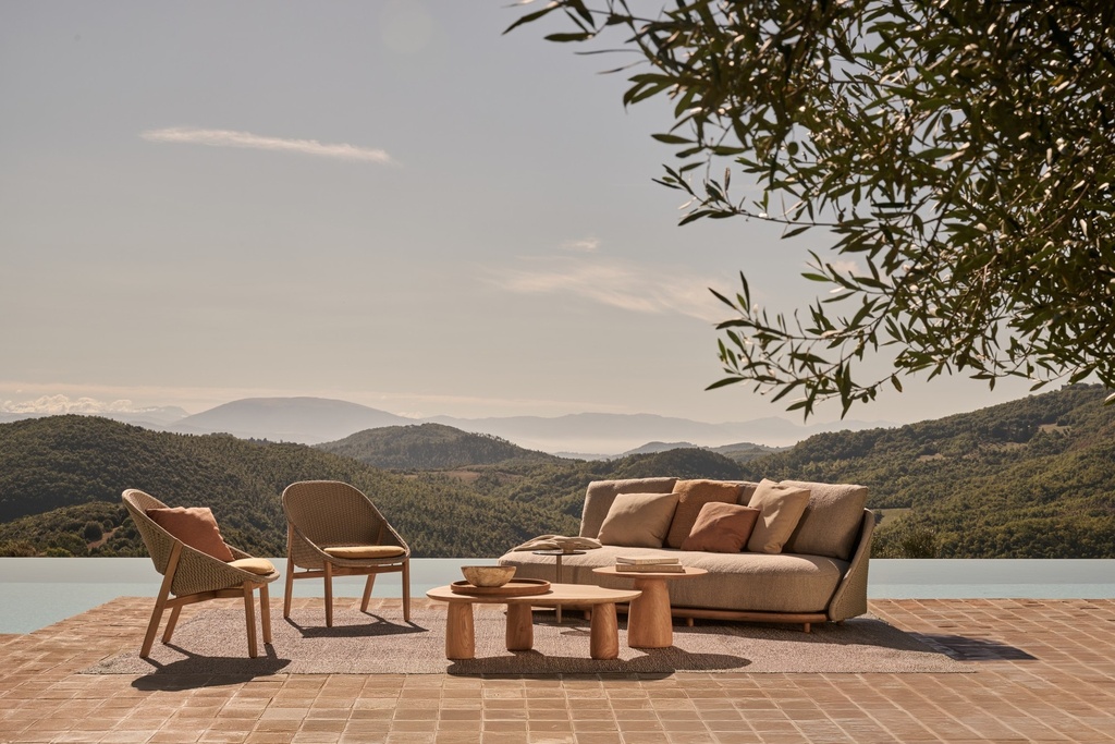 ELIO LOUNGE CHAIR, Linen