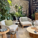 MOOD LOUNGE CHAIR Teak & Tricord