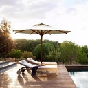PARASOL ECLIPSE, 300x300cm ou ø350 cm, protective cover