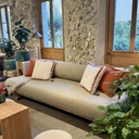 EDGE SOFA Cushion Set, Textout Tessu 09 vert texturé