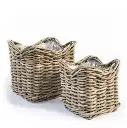 BASKET SQUARE NICOLAS Small 48x48x48 cm 