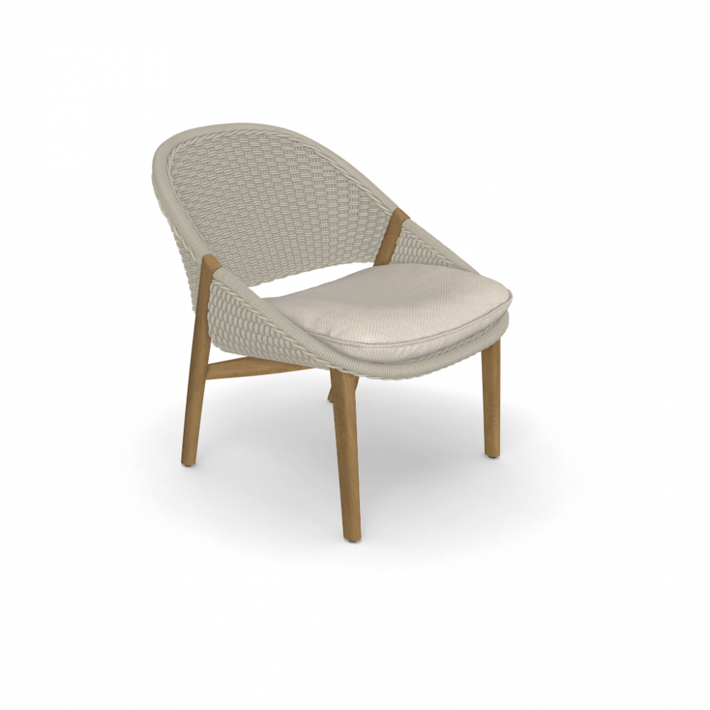 ELIO LOUNGE CHAIR, Seat Cushion, Cat E, Natural Seashell