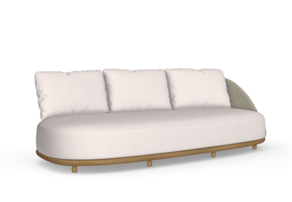 ELIO SOFA 3 SEATER, Meridienne Left Arm