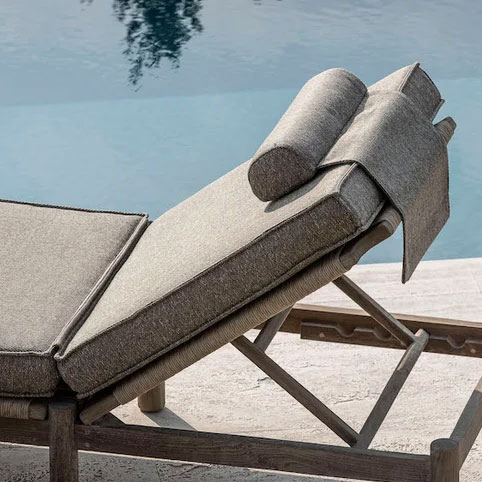 COPENHAGUE SUNNY BED, Cushion Set, Basic