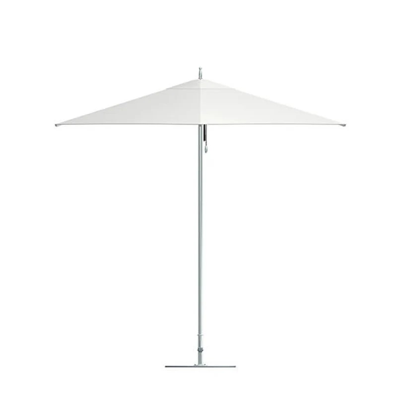 PARASOL OCEAN MASTER M1 CLASSIC, Central pole, 225x225 cm, titanium, Canopy natural, No Tilt, Auto-loc 