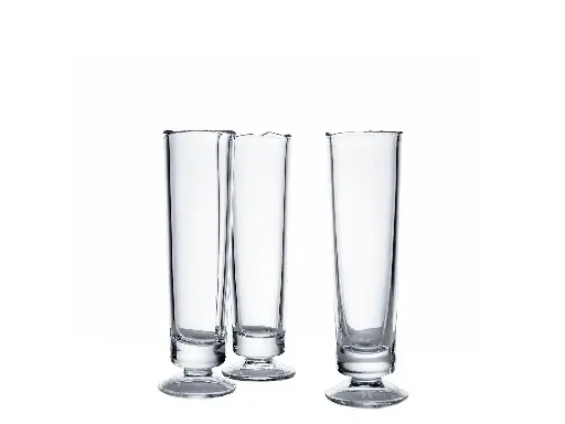 [17636] CHAMPAGNE GLASS, Clear Glass - Ø5xH18 cm