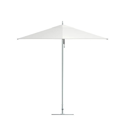 [68663] PARASOL OCEAN MASTER M1 CLASSIC, Central pole, 225x225 cm, titanium, Canopy natural, No Tilt, Auto-loc 